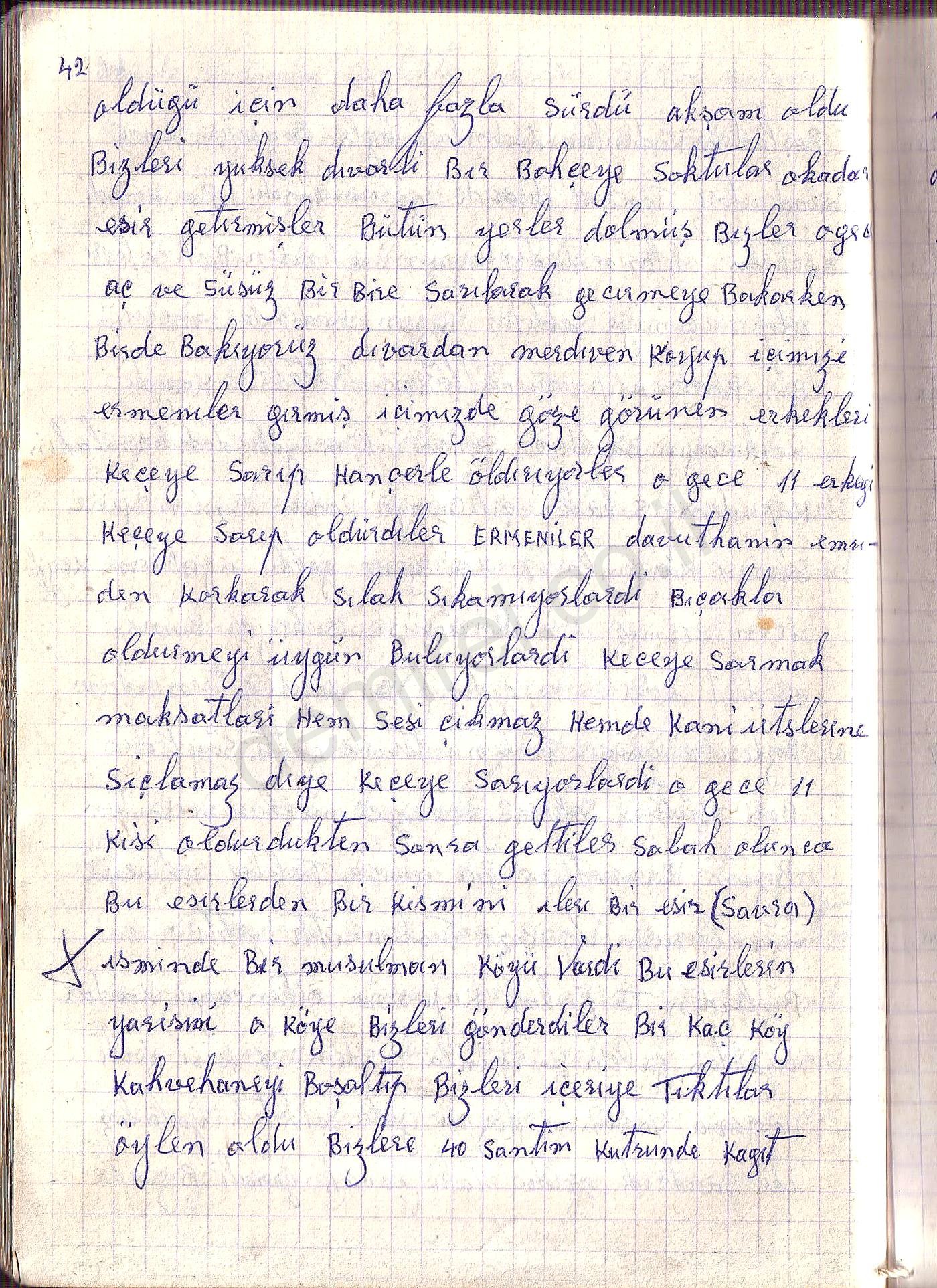 צילום עמוד 042 ביומן המקורי